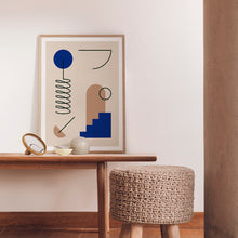 Cargar imagen en el visor de la galería, Cuadro decorativo para pared - Lines and Figures II - All The Wall