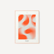 Cargar imagen en el visor de la galería, Cuadro decorativo para pared - Orange Smoke I 47 x 67 cm Natural - All The Wall