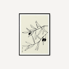 Cargar imagen en el visor de la galería, Cuadro decorativo para pared - Olive I Negro - All The Wall