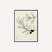 Cargar imagen en el visor de la galería, Cuadro decorativo para pared - Olive II Negro - All The Wall