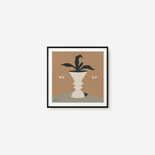 Cargar imagen en el visor de la galería, Cuadro decorativo para pared - Pareidolia II Negro - All The Wall