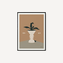 Cargar imagen en el visor de la galería, Cuadro decorativo para pared - Pareidolia II 47 x 67 cm Negro - All The Wall