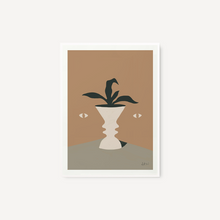 Cargar imagen en el visor de la galería, Cuadro decorativo para pared - Pareidolia II 47 x 67 cm Blanco - All The Wall