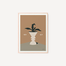 Cargar imagen en el visor de la galería, Cuadro decorativo para pared - Pareidolia II 47 x 67 cm Natural - All The Wall