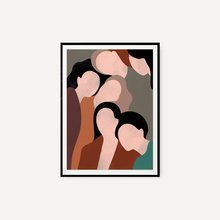 Cargar imagen en el visor de la galería, Cuadro decorativo para pared - Her I Negro - All The Wall