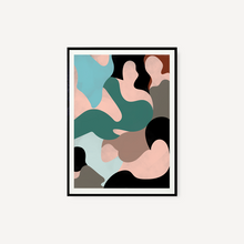 Cargar imagen en el visor de la galería, Cuadro decorativo para pared - Her II Negro - All The Wall