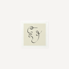 Cargar imagen en el visor de la galería, Cuadro decorativo para pared - Lovers III Blanco - All The Wall