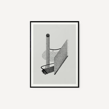 Cargar imagen en el visor de la galería, Cuadro decorativo para pared - Savoye III 47 x 67 cm Negro - All The Wall