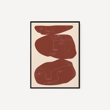 Cargar imagen en el visor de la galería, Cuadro decorativo para pared - Stones I Negro - All The Wall