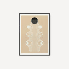 Cargar imagen en el visor de la galería, Cuadro decorativo para pared - Vases I Negro - All The Wall