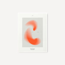 Cargar imagen en el visor de la galería, Cuadro decorativo para pared - Orange Smoke II 47 x 67 cm Blanco - All The Wall
