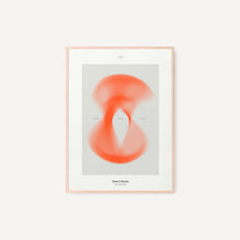 Cargar imagen en el visor de la galería, Cuadro decorativo para pared - Orange Smoke III 47 x 67 cm Natural - All The Wall

